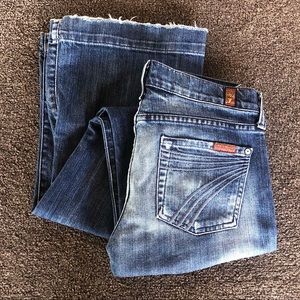 7famk Dojo distress Trouser Jeans